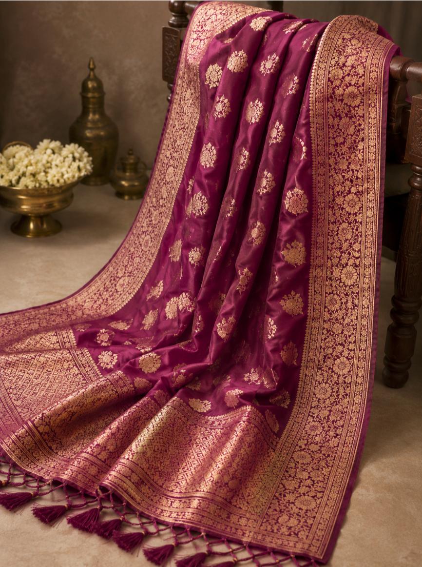 Royal Banarasi Jacquard Dupatta